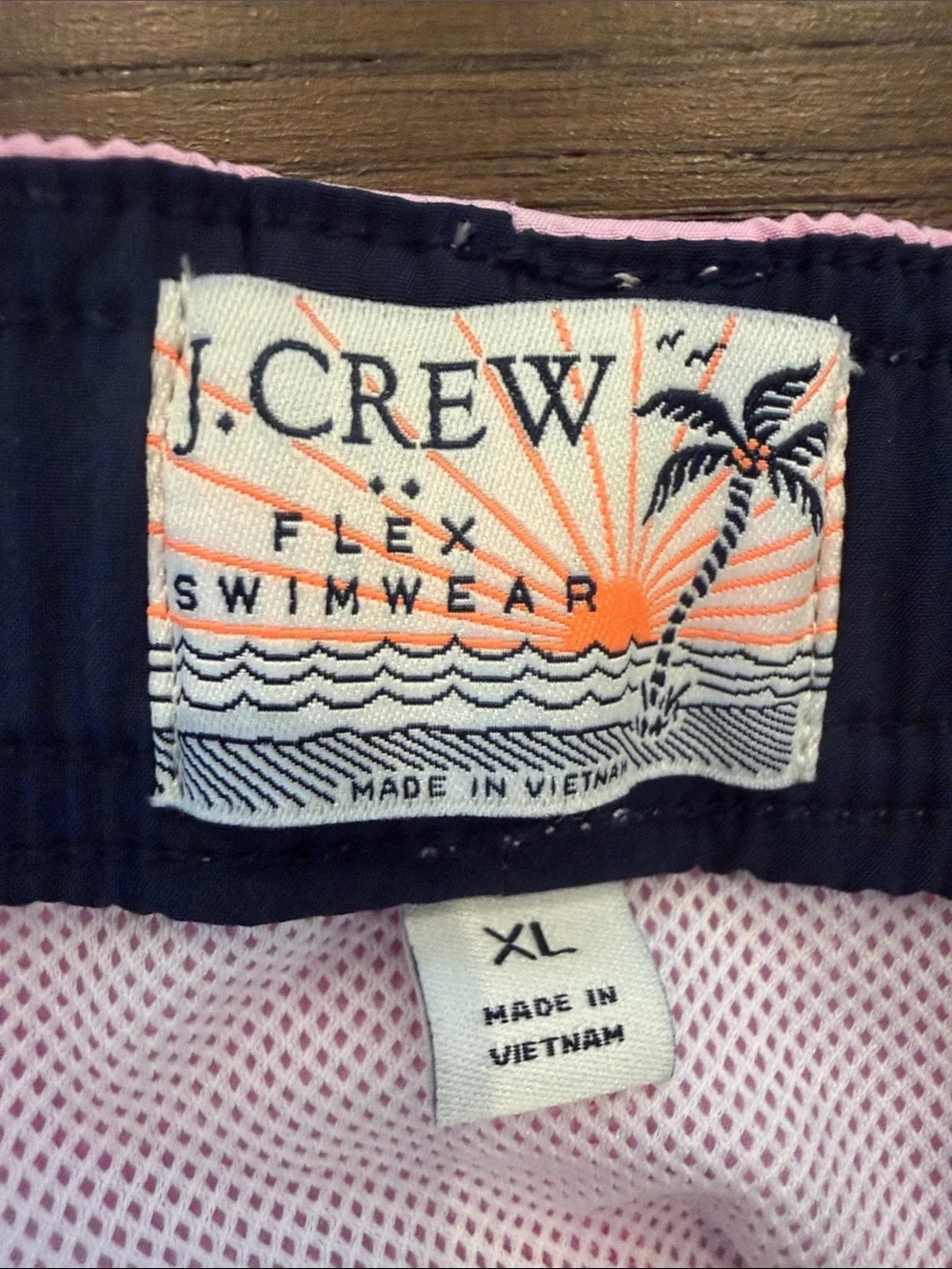 J. Crew Flex Swimwear in Pink Size 7” Inseam XL - C27-082